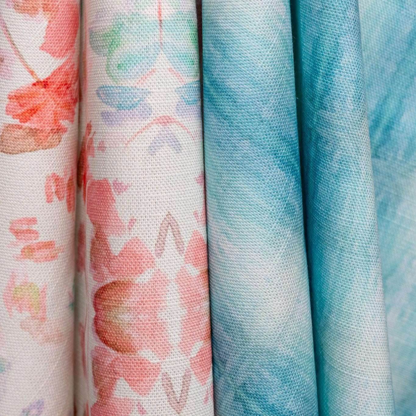 Painted Plaid Seaside Fabric - Truett Designs